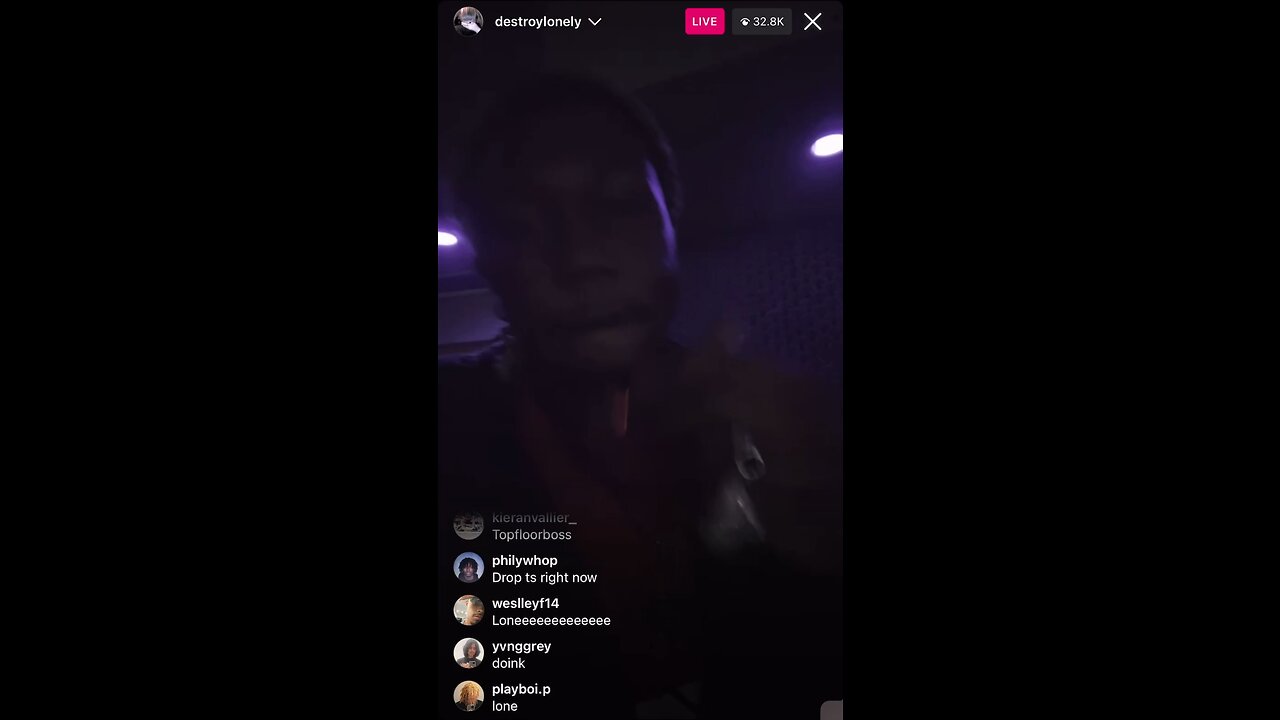 DESTROYLONEY INSTAGRAM LIVE: DestroyLonely Preview New Song With Whole New Sound🔥🔥 (05/30/23)