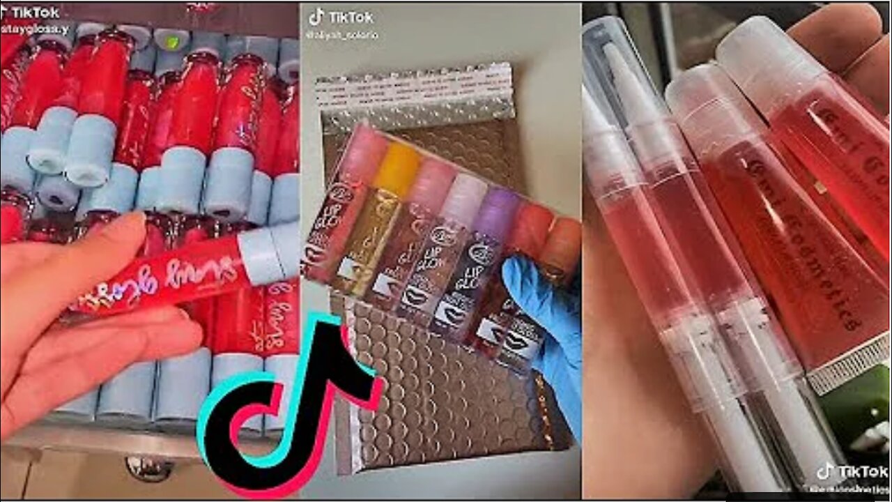 TikTok Lip Gloss Small Business Check✨