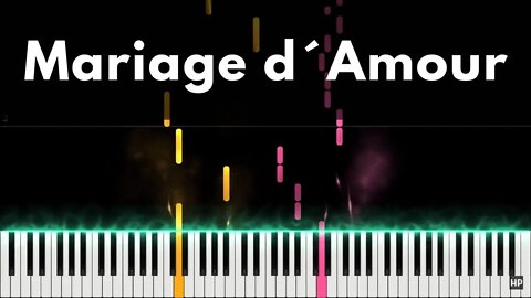 Mariage d´Amour - Paul de Senneville - George Davidson - Piano Tutorial