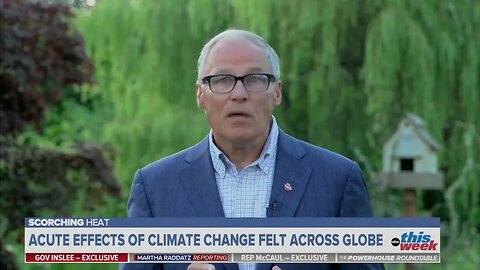 Washington Democrat Gov. Jay Inslee On Climate: “The Bomb Has Gone Off,” But We Can End Fossil Fuels