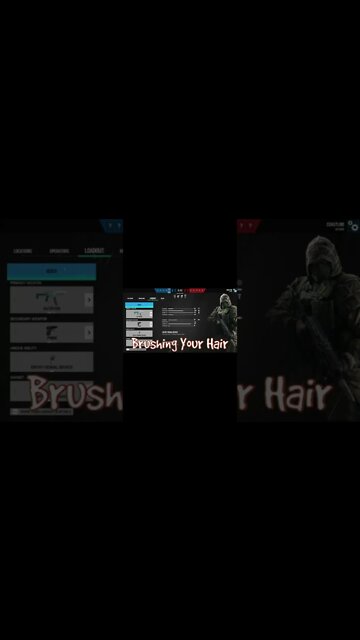 Imagine If I Was Brushing Your Hair Rainbow Six Siege Moments #shorts #memes #r6