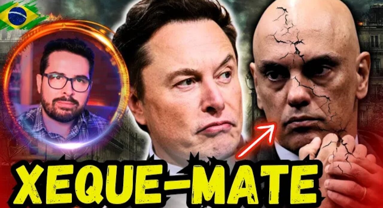 FIM DE JOGO PARA MORAES 🔥 Elon Musk dá XEQUE-MATE deixa ele sem saÃda