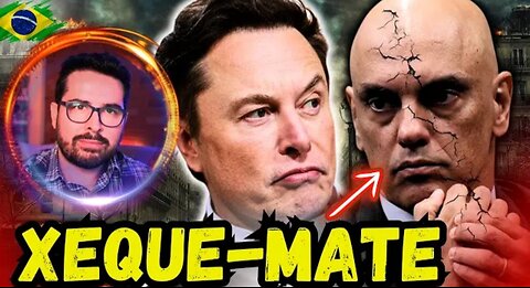 FIM DE JOGO PARA MORAES 🔥 Elon Musk dá XEQUE-MATE deixa ele sem saída