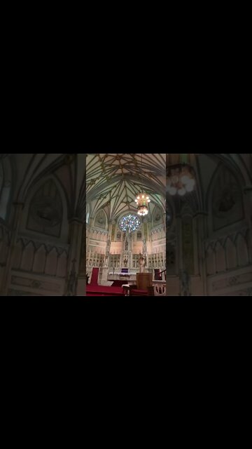 The architecture of this church is stunning