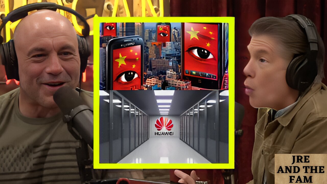 Joe Rogan: Chinese Spy's Captured Trying To Steal SECRETS For Huawei!