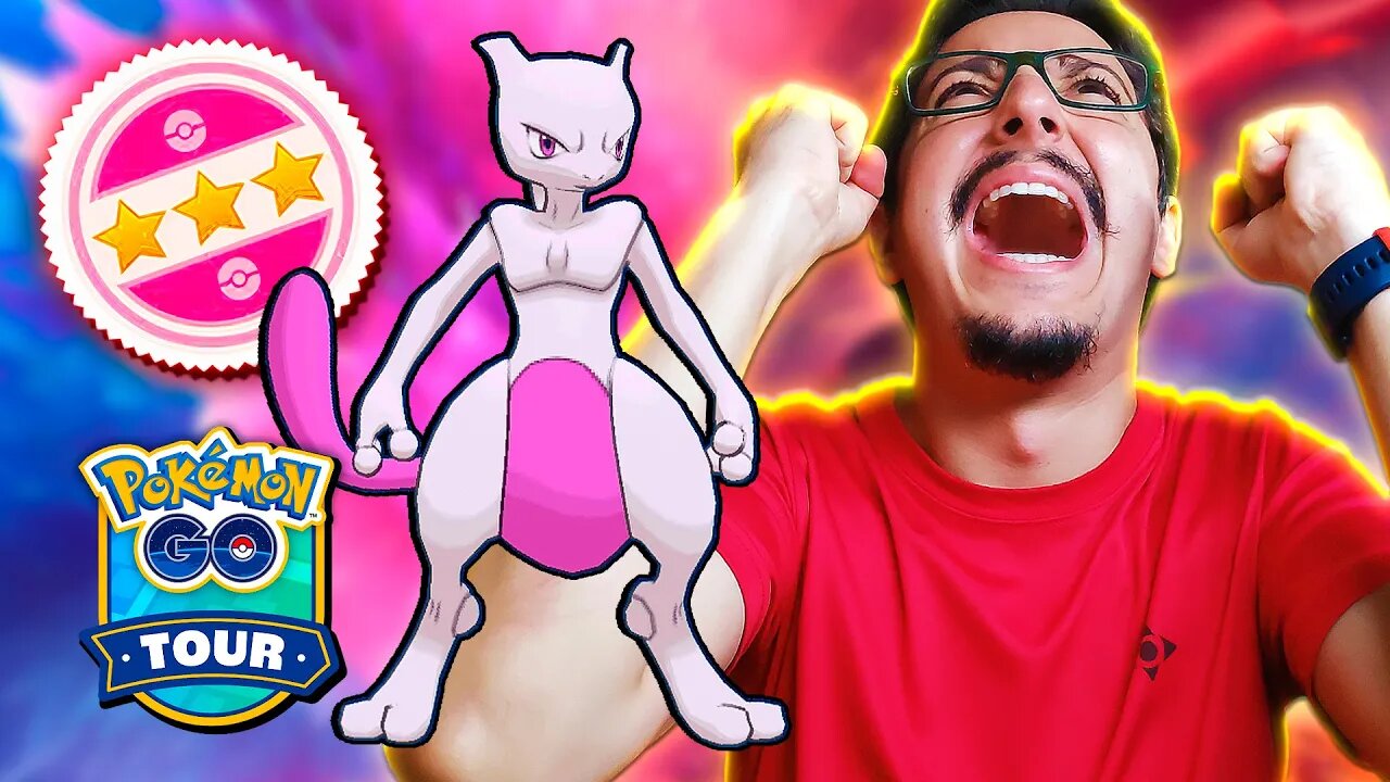 DE GRAÇA! MEWTWO 100%! VÁRIOS BRILHANTES! COMO FOI O TOUR DE KANTO?! POKÉMON GO