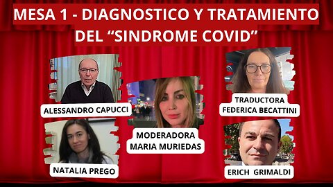 CONGRESO DE SALUD INTEGRAL MESA 1, 12 NOV 2022 DIAGNOSTICO Y TRATAMIENTO DEL"SINDROME COVID"