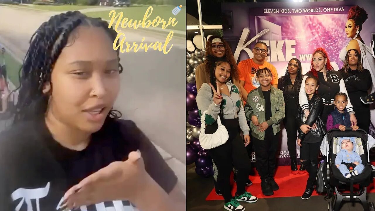 "I'm Not Having Kids" Keke Wyatt's Daughter Ke'Tarah Is Bothered Looking After Younger Brothers! 😕