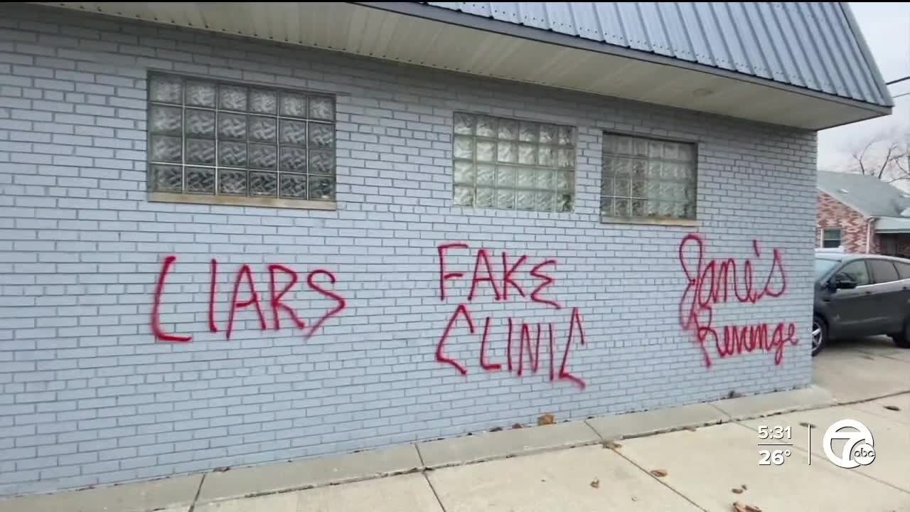 Eastpointe Police, FBI looking into vandalism at pro-life center