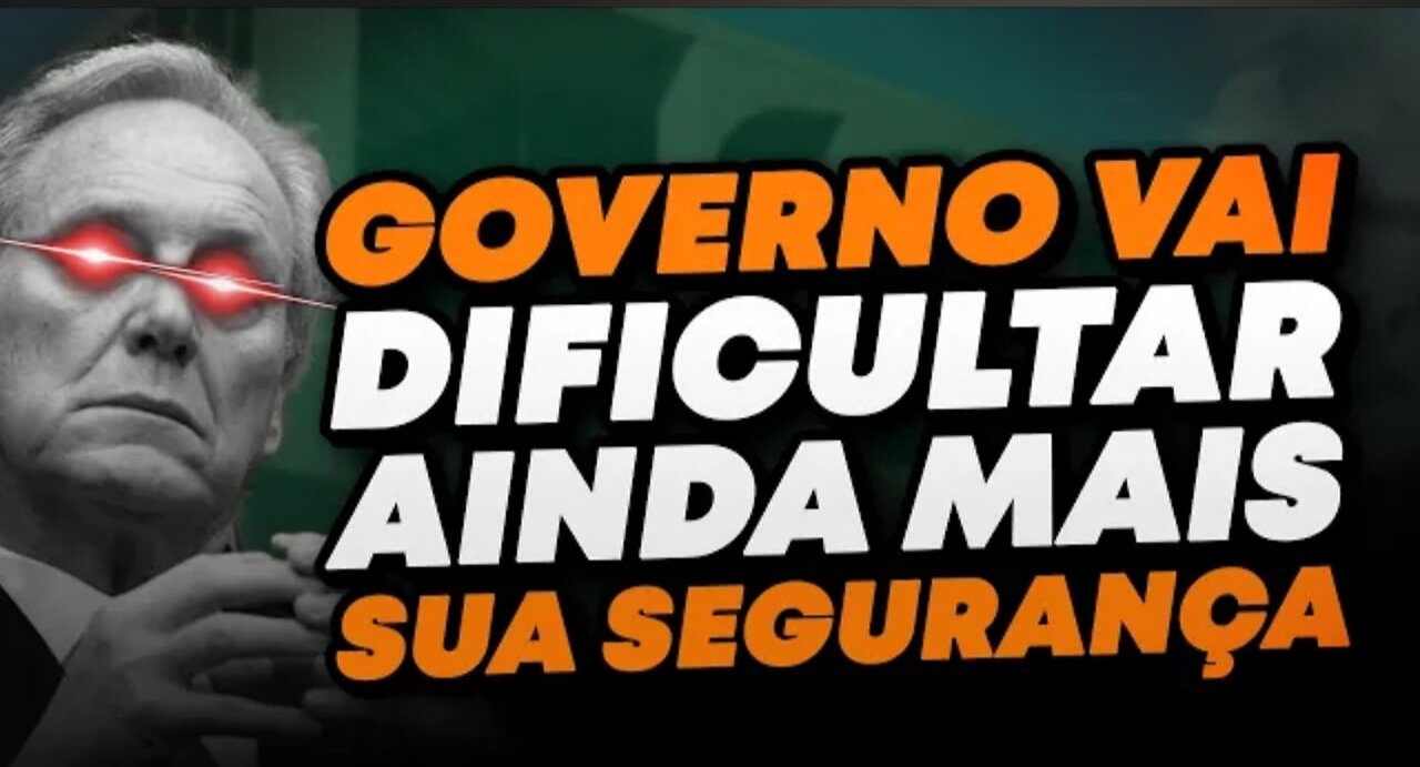 In Brazil, the thieving government wants to make it even more difficult to legally carry weapons