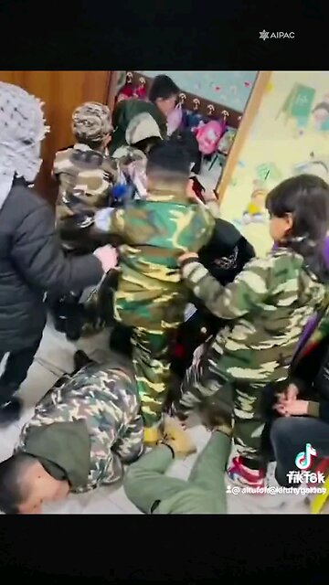 What does Innocent Civilian School in Gaza looks like? Check it out