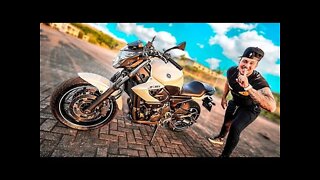 PEGUEI A XJ6 NOVA DO RENATO * moto vlog das antigas *