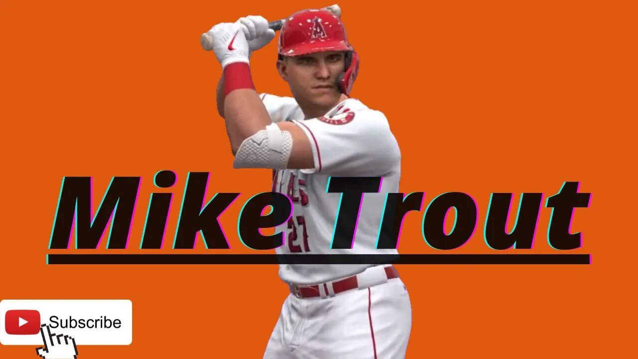 MLB The Show 22 Mike Trout Homerun Derby