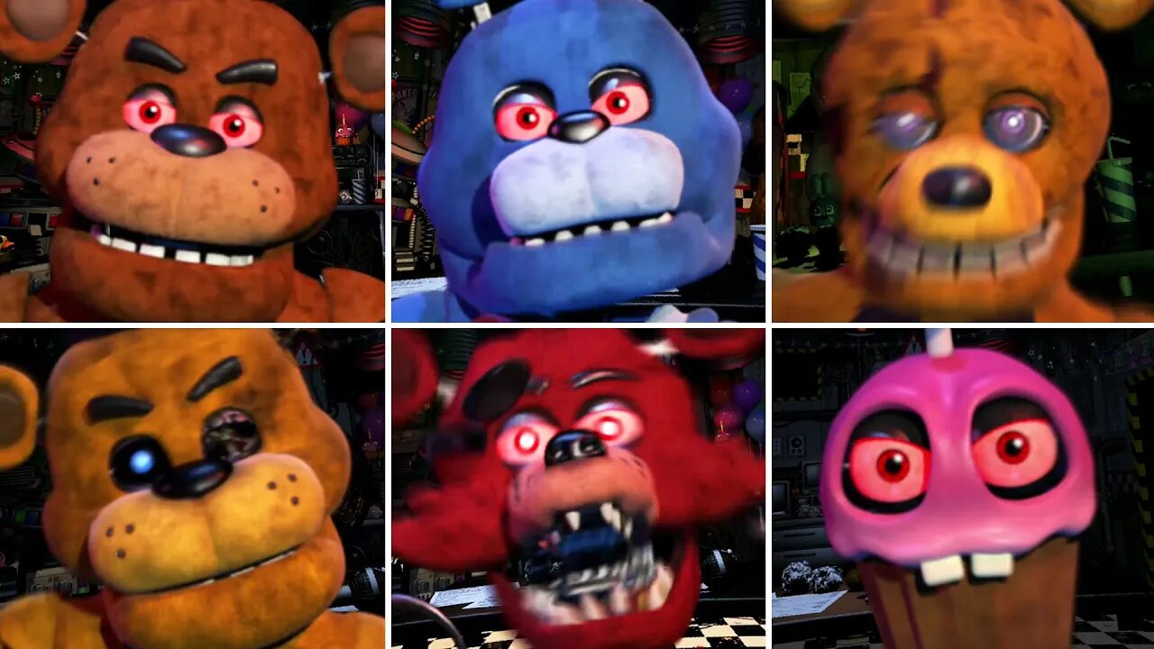 FNAF Movie Animatronics in UCN Mod