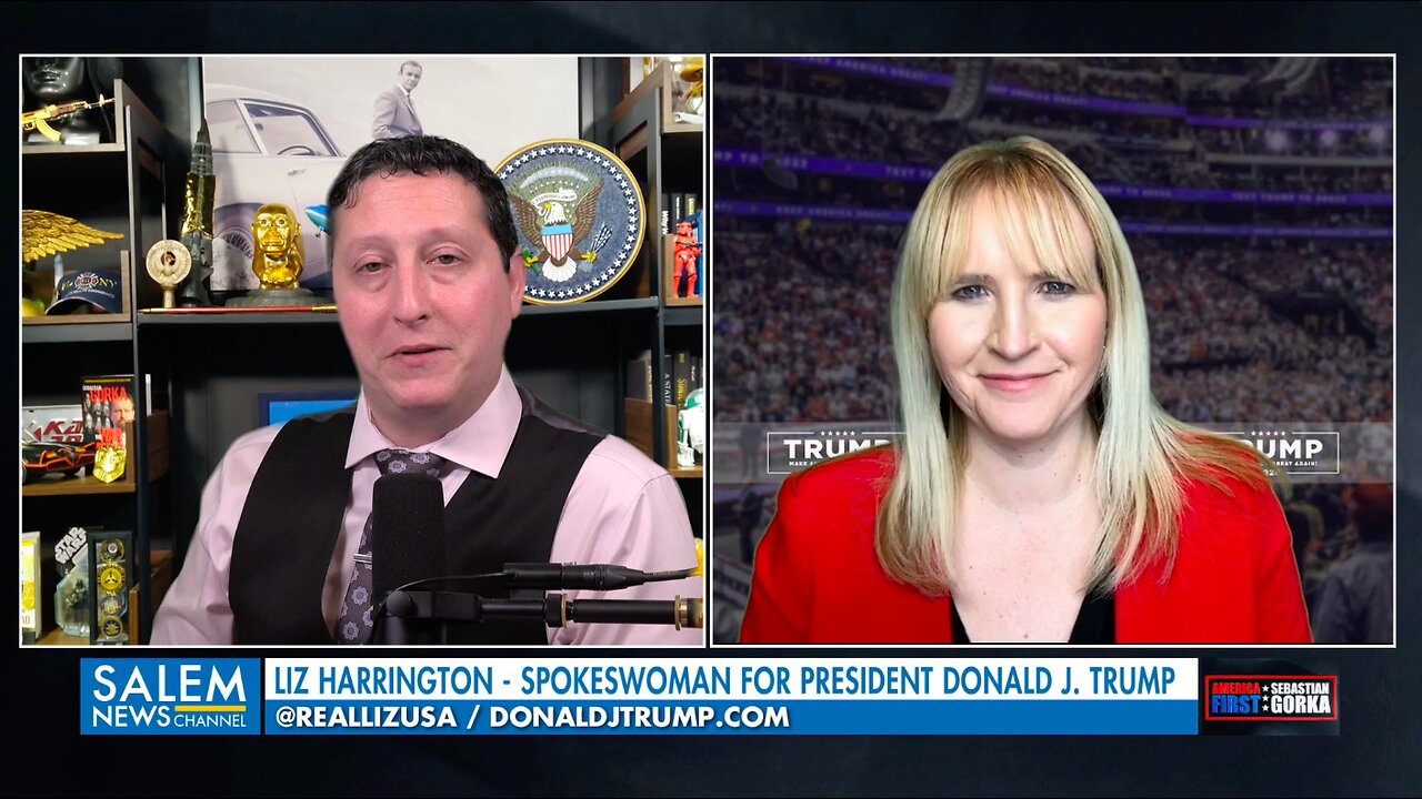 MAGA is not just a base, it's a movement. Liz Harrington with Rich Baris on AMERICA First