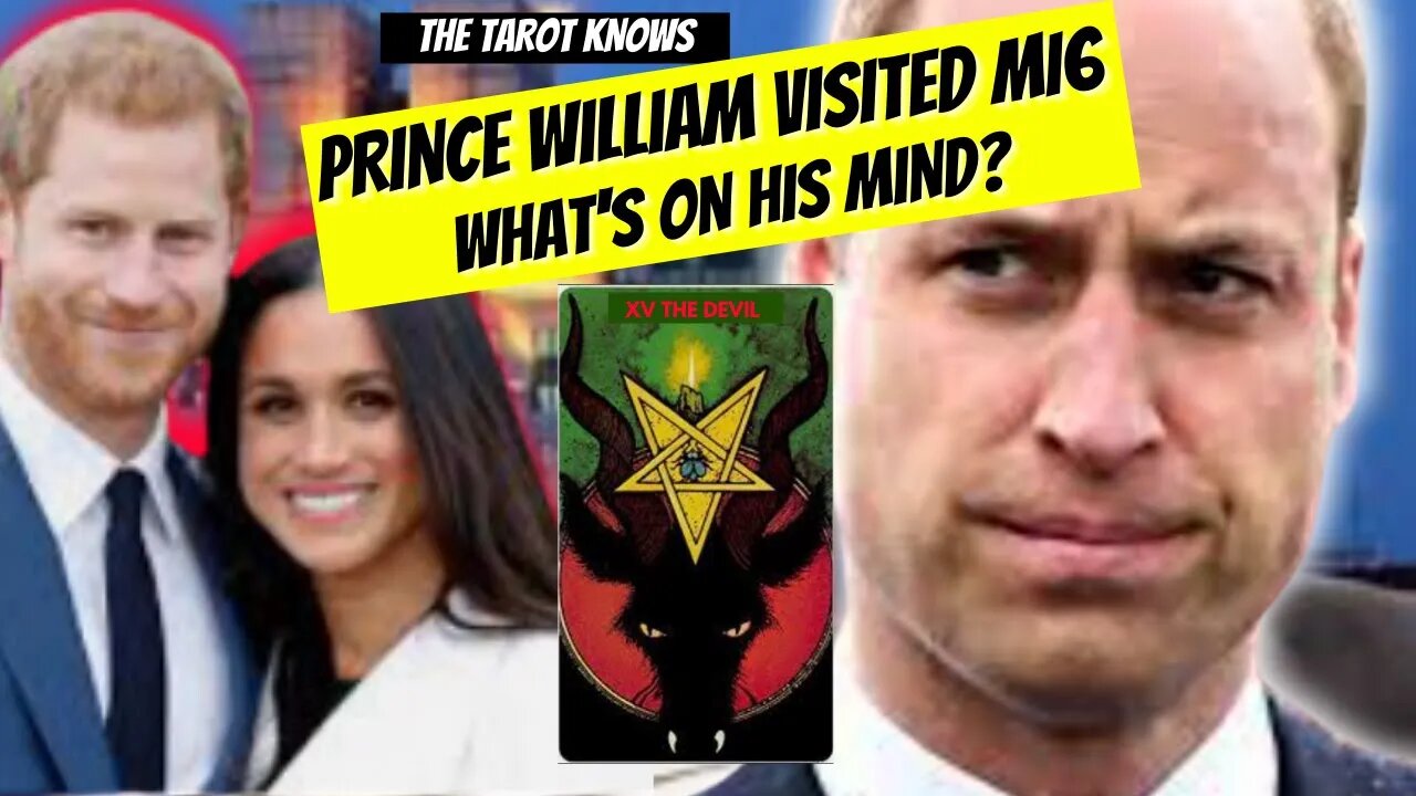 🔴 WILLIAM VISITED MI6 - ENERGY READING - WHAT'S WORRYING HIM? #thetarotknows #tarotbylily #tarot