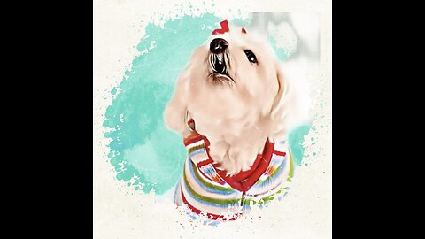 Cute Dog Howling
