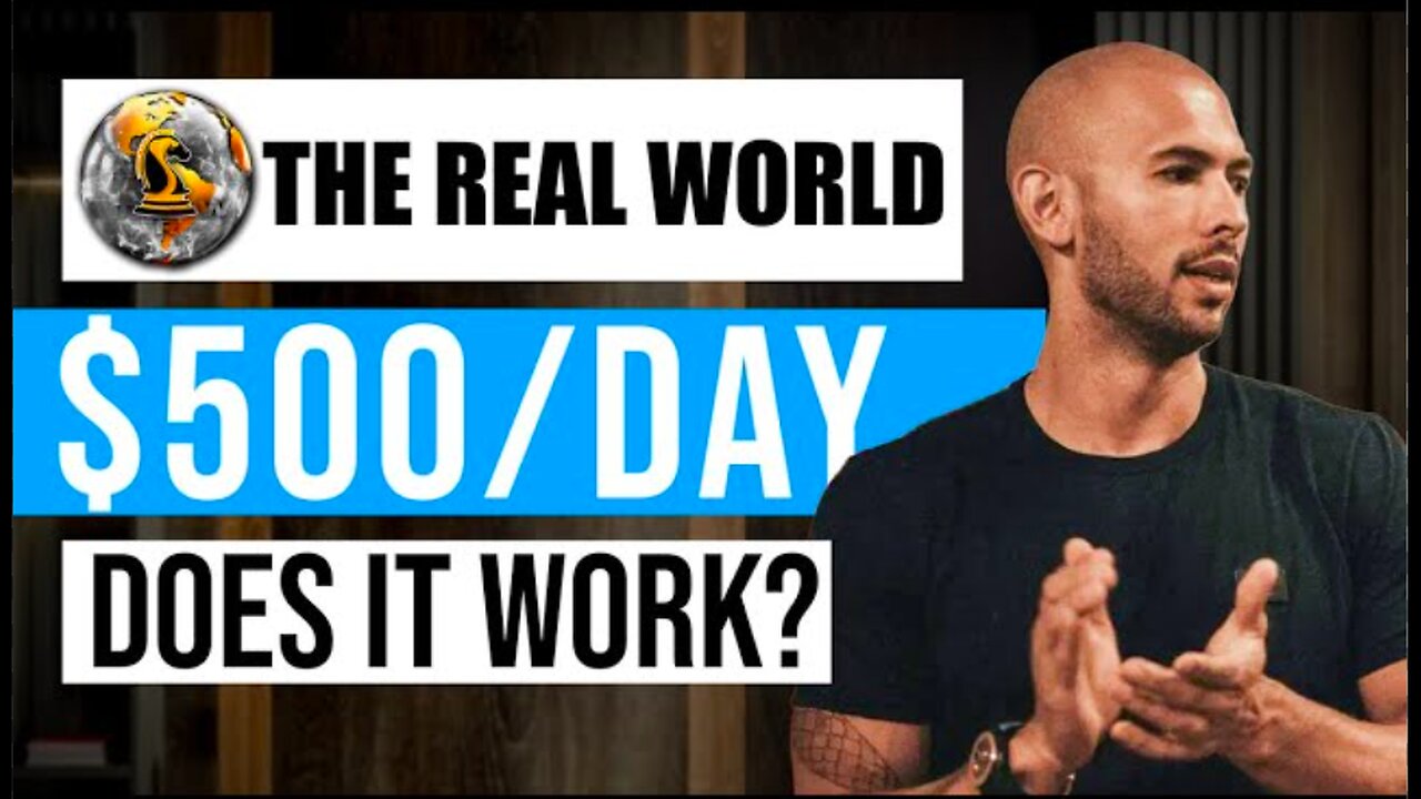 Make Over $10K A Month - The Real World - ANDREW TATE