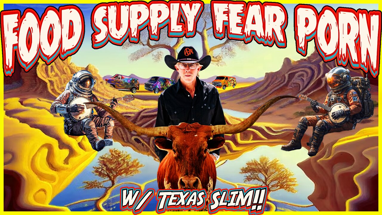 Food Supply F*ckery w/ Texas Slim | Water Batteries | Free Speech on Life Support