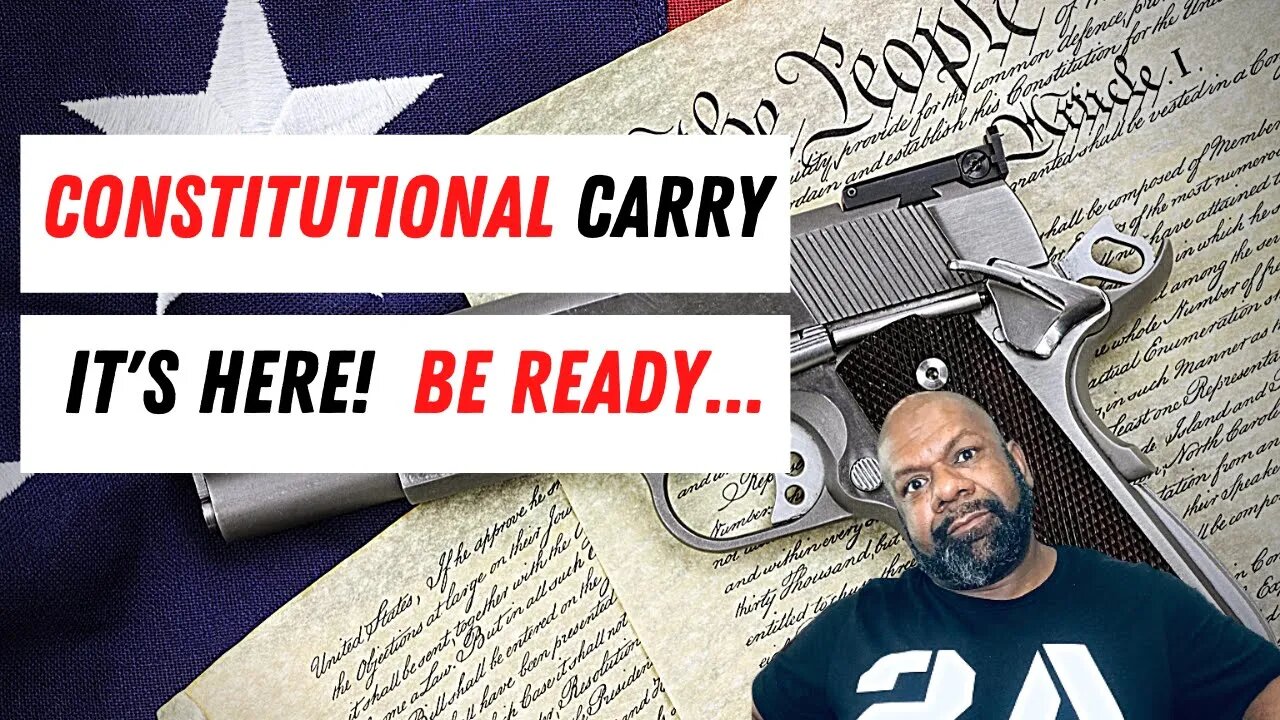Texas Constitutional Carry Law is Here!