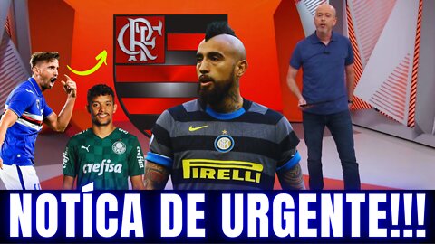 CHEGADA DE VIDAL, SCARPA E RAMÍREZ NA MIRA!!! VEJA COMO ANDA AS NEGOCIAÇÕES - NOTICIAS DO FLAMENGO