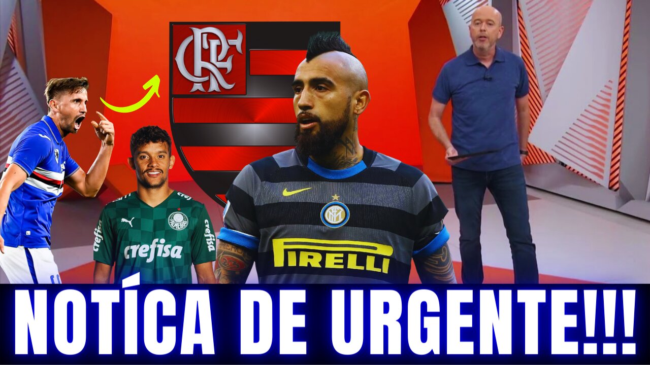 CHEGADA DE VIDAL, SCARPA E RAMÍREZ NA MIRA!!! VEJA COMO ANDA AS NEGOCIAÇÕES - NOTICIAS DO FLAMENGO