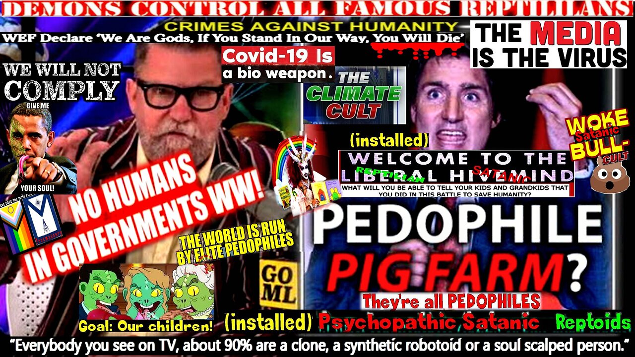 BREAKING: Gavin McInnes Exposes Justin Trudeau’s Pedophile Pig Farm (Related links in description)