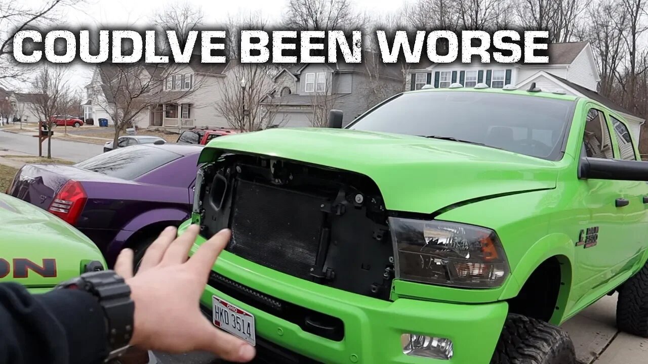 MY GRILLE WAS DAMAGED *Time to Repaint*