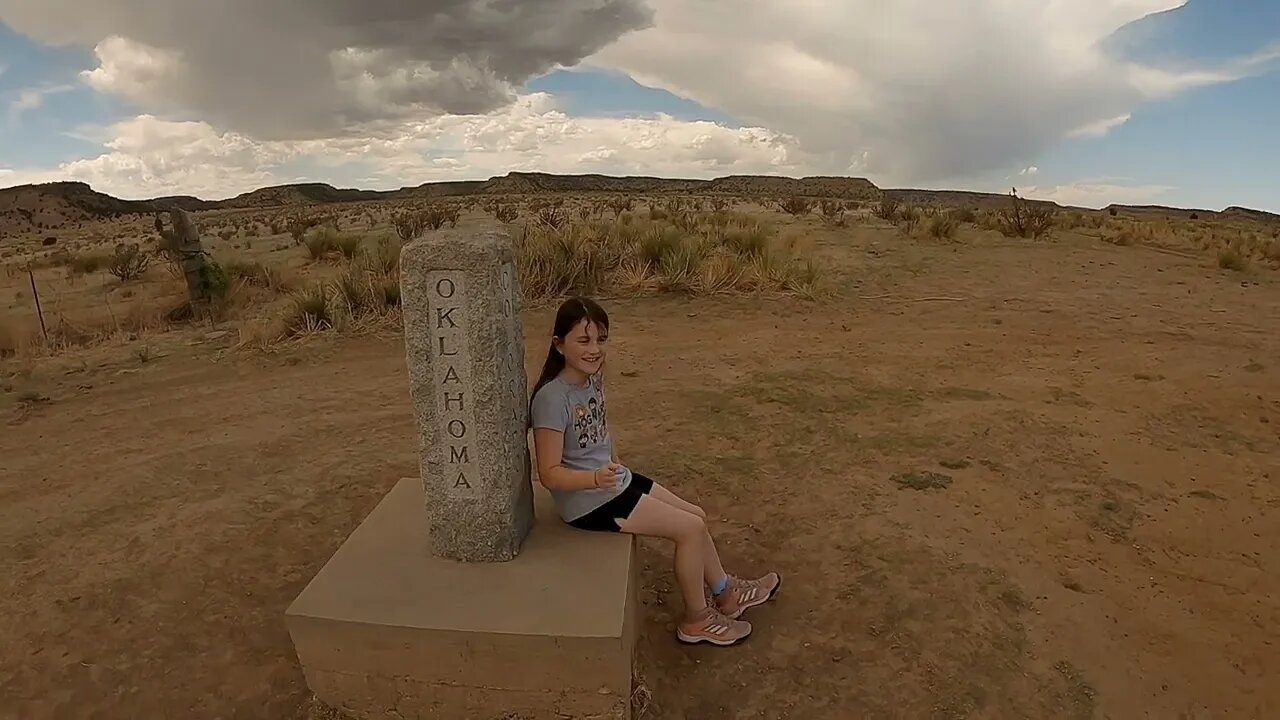 Urban Exploring - Preston Monument at OK-CO-NM Tripoint