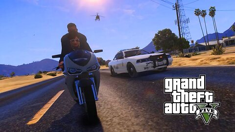 GTA 5 Police chase