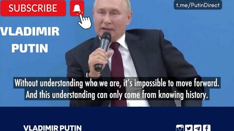 Putin speaks to schoolchildren on the importance of history and Russias military operation inUkraine