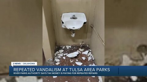 River Parks dealing with repeat vandalism