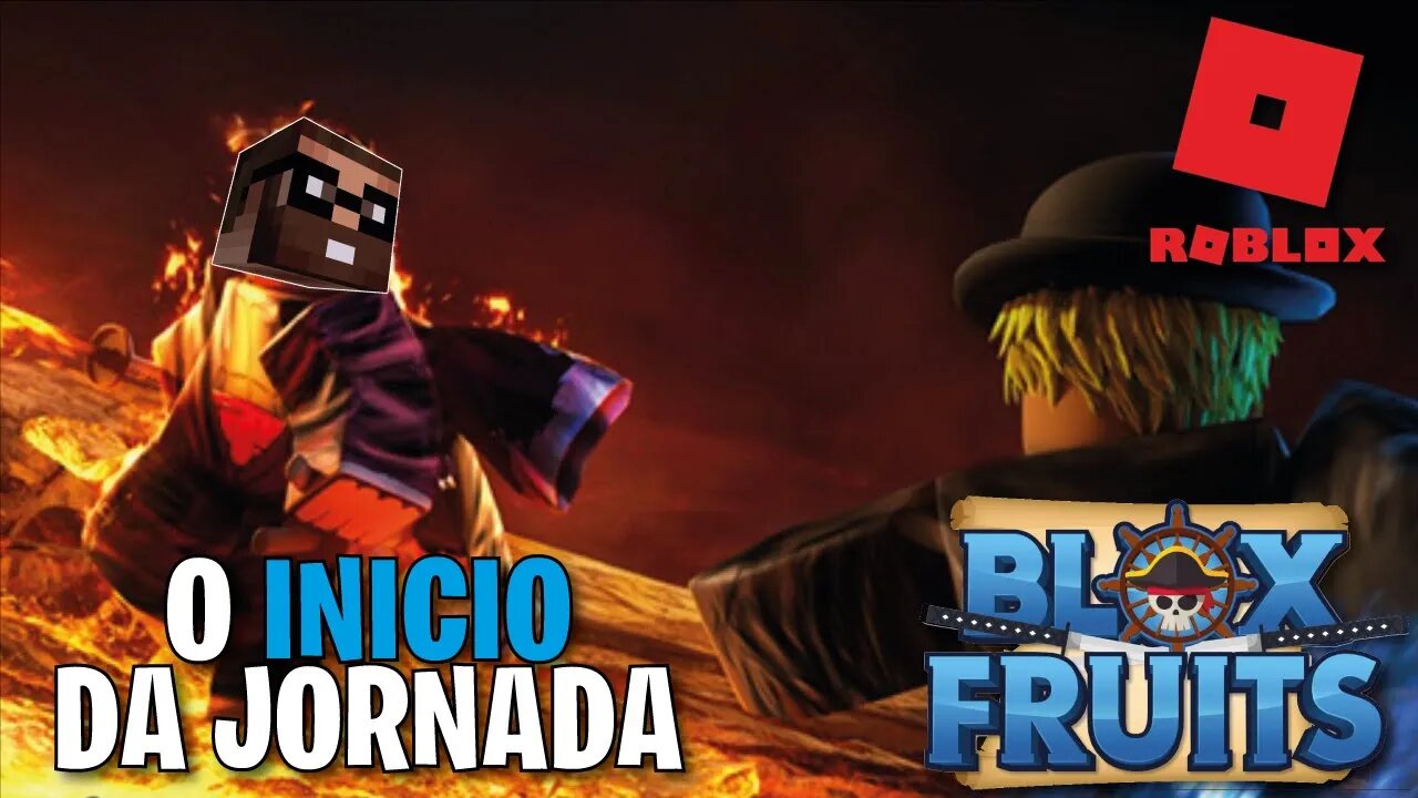 O INÍCIO DA JORNADA NO BLOX FRUITS #ROBLOX #BLOXFRUITS