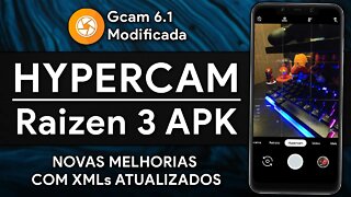 NOVA HyperCAM Raizen 3 | Gcam 6.1 Mod | NOVOS XMLs PARA MÁXIMA QUALIDADE!