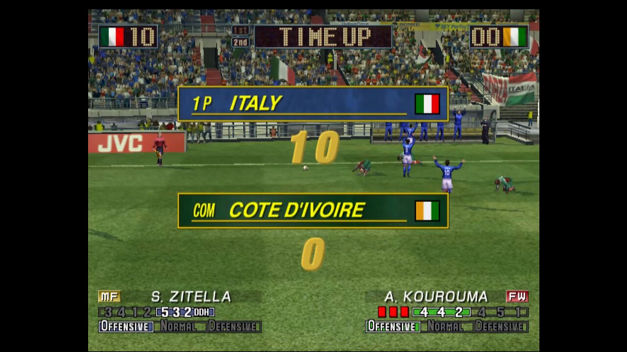 Virtua Striker 3 - Italy - Group