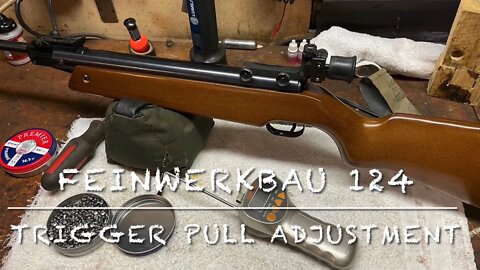 Feinwerkbau 124 factory trigger adjustment. How light will it go?