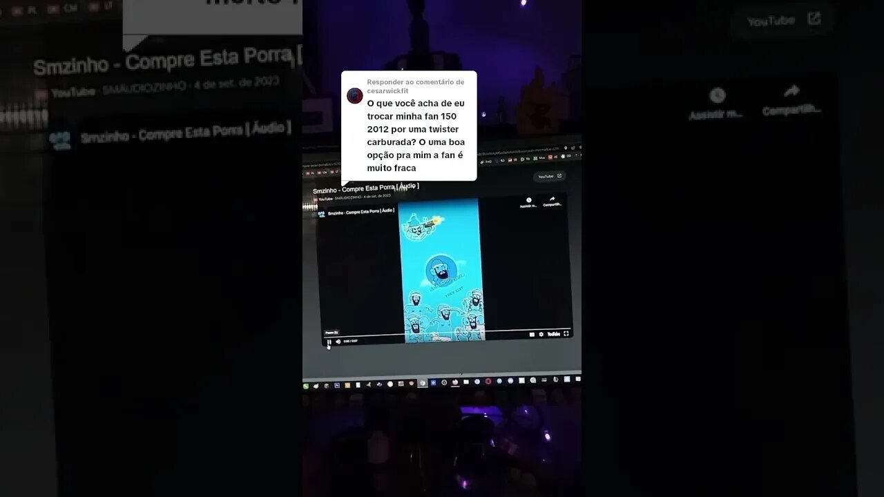 "Devo trocar minha FAN 2012 em uma Twister CARBURADA?"