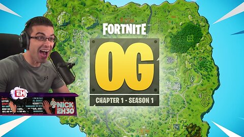 Nick Eh 30 Reacts To The Fortnite OG Chapter 1 Season 1 TRAILER!
