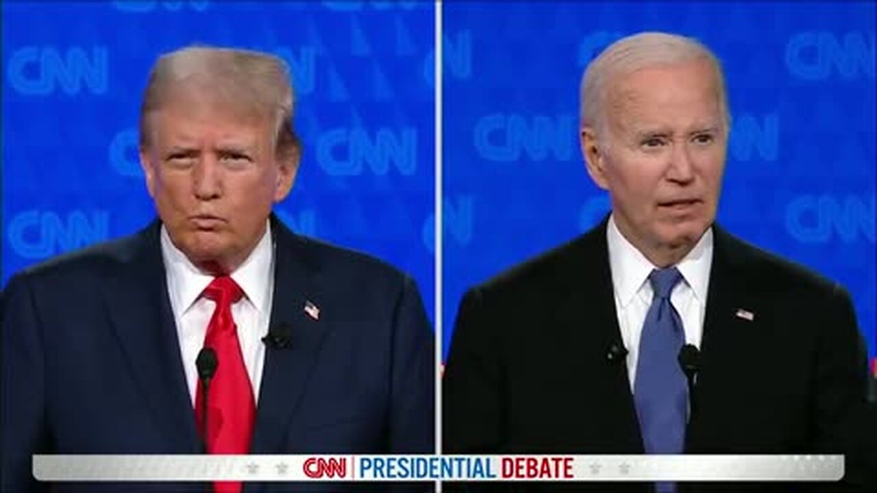 Presidential Debate Simulcast - Trump Vs Biden - 6-29-24..