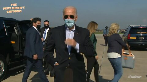 Biden gives expectations for debate with Trump.