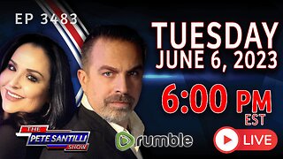 THE PETE SANTILLI SHOW #3483 6.6.23 @6PM: MTG NOT TALKING ABOUT THIS… TOO BUSY SUCKIN UP TO MCCARTHY