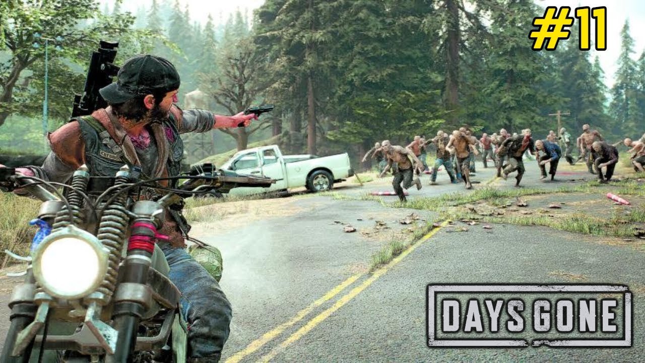 Found New Zombies Horde - Days Gone Gameplay #11