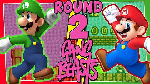 Mario VS Luigi in Gang Beasts (Mario Movie 2)