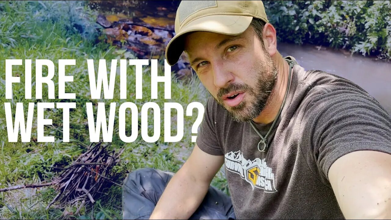 Starting a Fire with Wet Wood | On Three