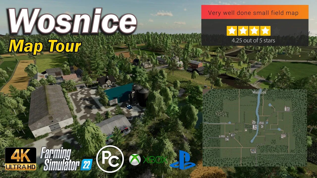 Wosnice | Map Review | Farming Simulator 22