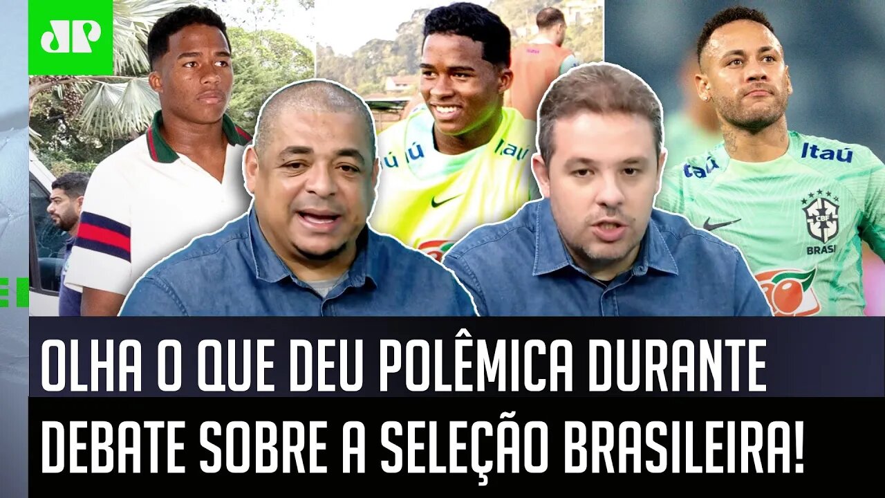"EU VI GENTE FALANDO ISSO do Endrick e do Neymar! Cara, É UMA..." OLHA o que DEU POLÊMICA na Seleção