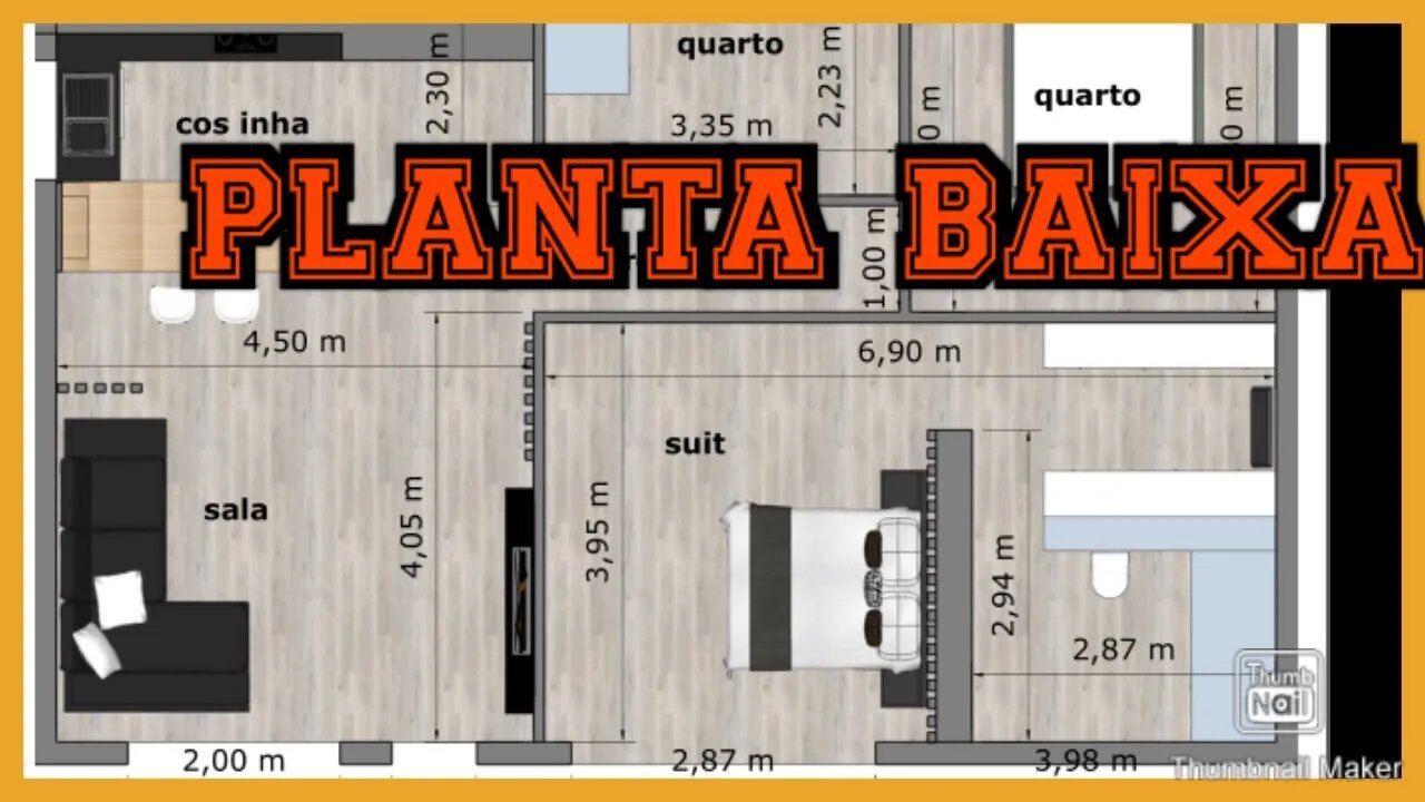 planta baixa 7,82x11,90