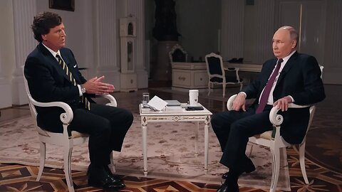 Tucker Carlson Interviews Vladimir Putin with Greek Subtitles