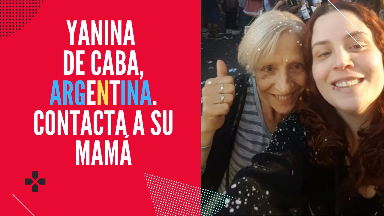 Yanina de CABA, Argentina. Contacta a su mamá