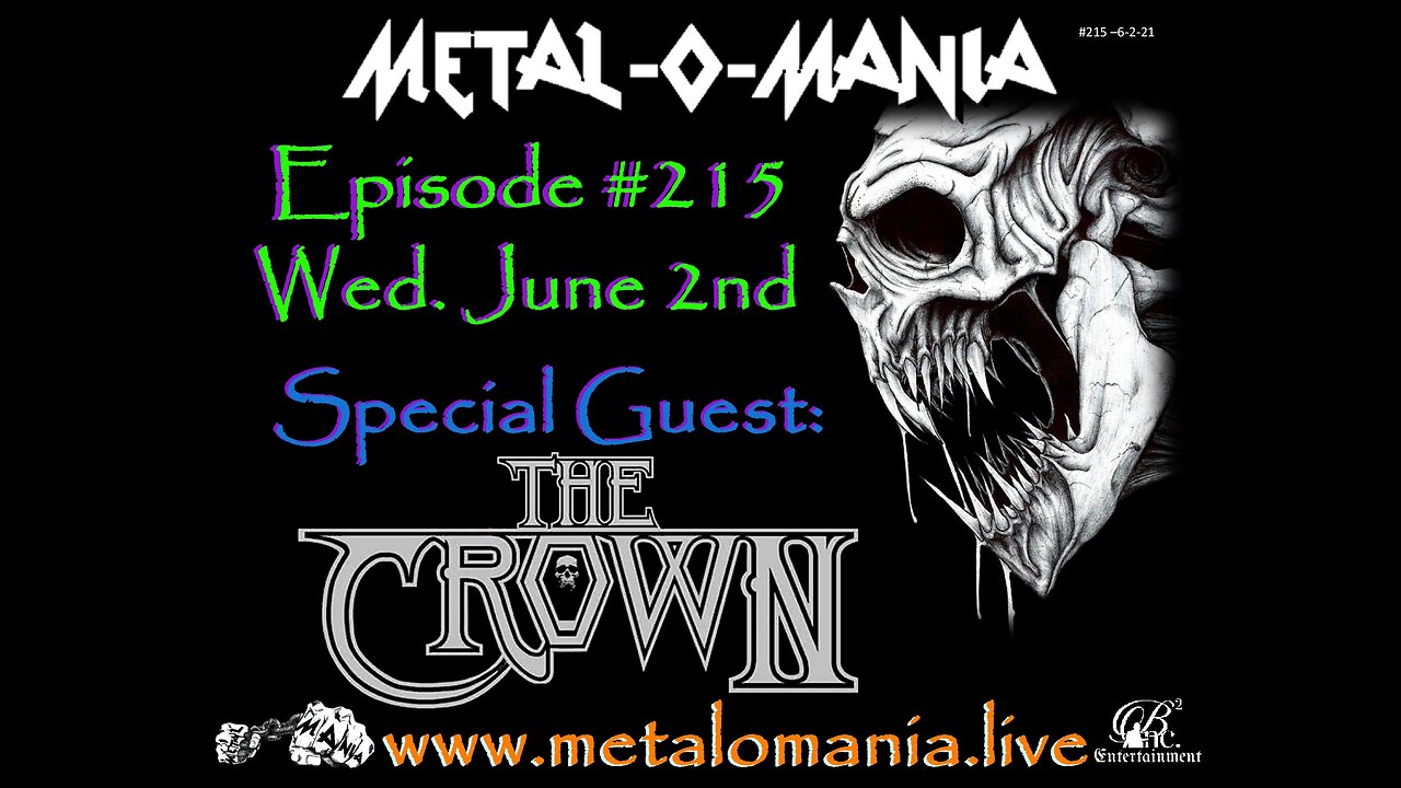 #215 - Metal-O-Mania - Special Guest: Marko Tervonen from The Crown